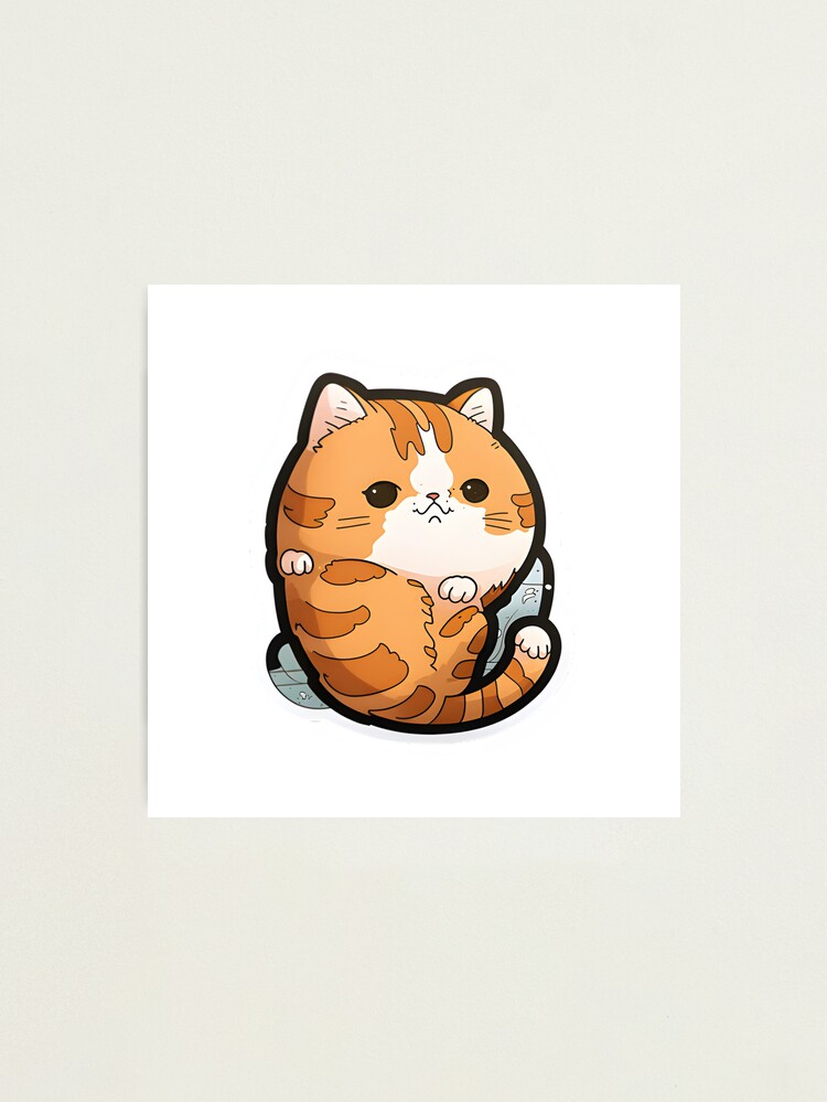 Uwu Cat Stickers Sticker for Sale by Rinomano