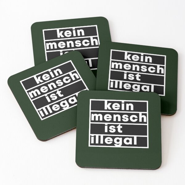 Item preview, Kein Mensch ist illegal   designed and sold by AbbeySophia.