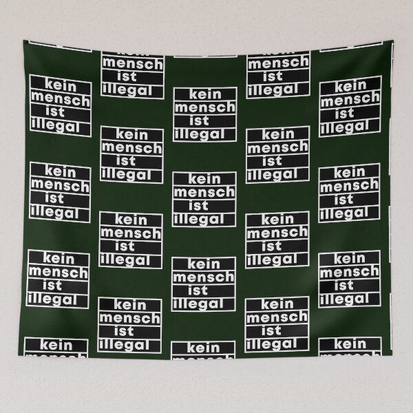 Item preview, Kein Mensch ist illegal   designed and sold by AbbeySophia.