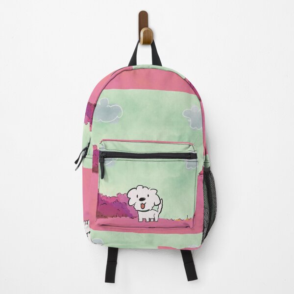 Item preview, Cute dog cartoon pink park designed and sold by Hanasroad.