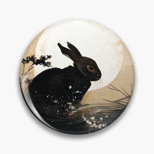 Item preview, 2023 Black Water Rabbit designed and sold by Plumtree81.