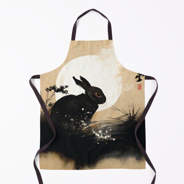 Item preview, 2023 Black Water Rabbit designed and sold by Plumtree81.