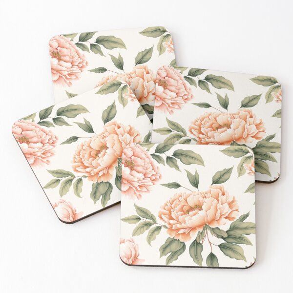 Item preview, Floral Garden Botanical Print with Peonies designed and sold by FloralFancy.