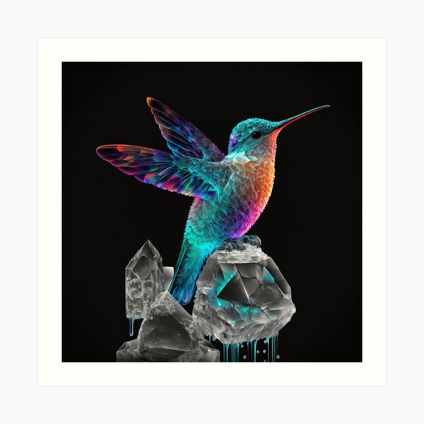 Rainbow Hummingbird Official Diamond Painting Kit | Diamond Art | Paint  With Diamonds®