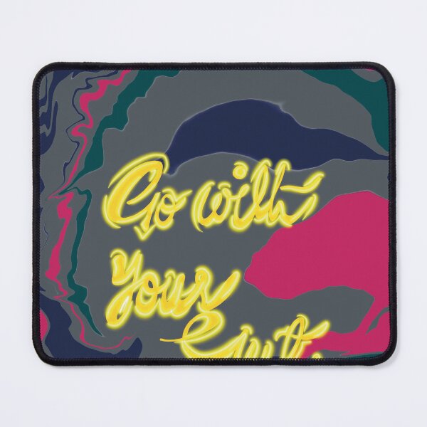Item preview, Go with your gut abstract fluid pattern designed and sold by chuckletuckle.