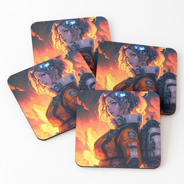 Item preview, Firefighter Girl from the Future: Battling the Inferno designed and sold by ultra-cool.