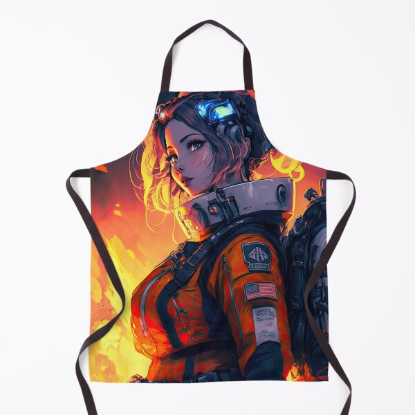 Item preview, Firefighter Girl from the Future: Battling the Inferno designed and sold by ultra-cool.