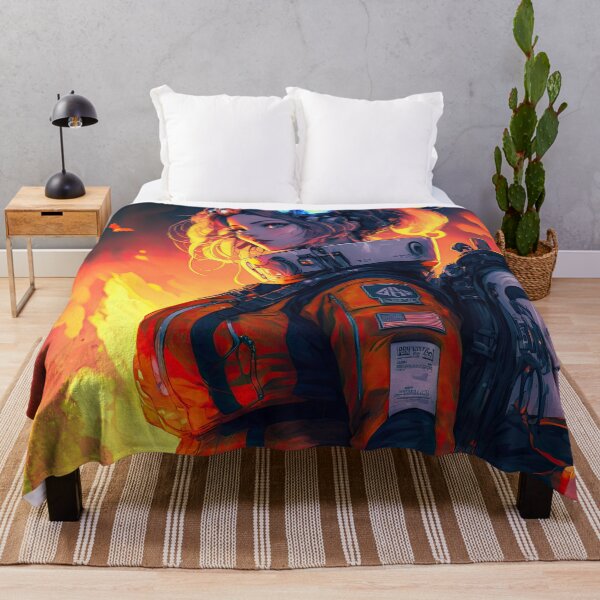 Item preview, Firefighter Girl from the Future: Battling the Inferno designed and sold by ultra-cool.