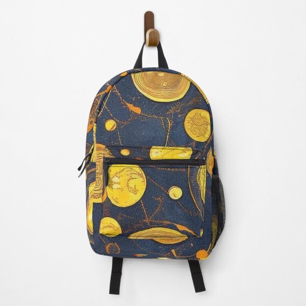 Item preview, Pattern, Coins Gold Glowing on Celestial Background, Aztec designed and sold by Canadamarsworks.