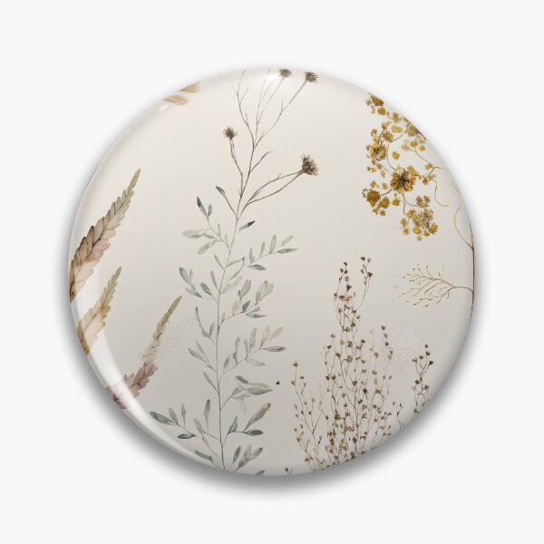 Item preview, Floral Garden Botanical Print with wild flowers designed and sold by FloralFancy.
