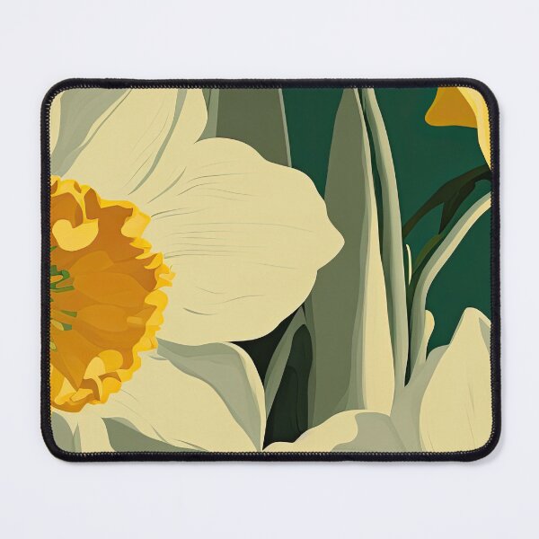 Item preview, Floral Garden Botanical Print with Daffodils designed and sold by FloralFancy.