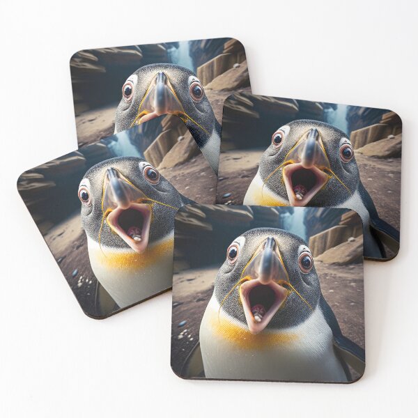 Item preview, A Shocked Penguin designed and sold by GingerArranger.