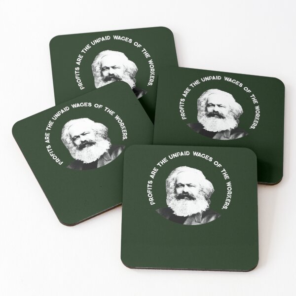 Item preview, Gewinne sind die unbezahlten Löhne der Arbeiter. Karl Marx   designed and sold by AbbeySophia.