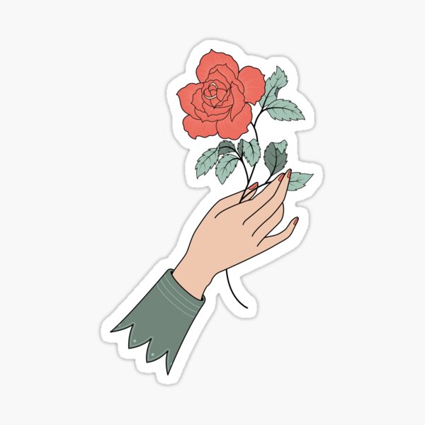 Rose gift Sticker