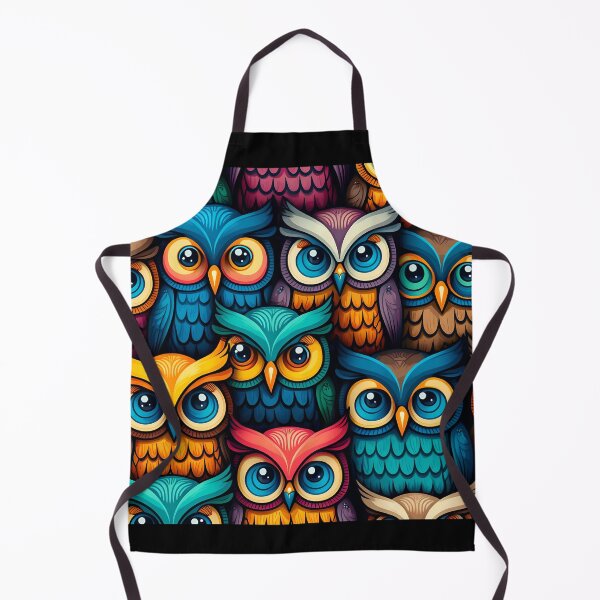 Item preview, Colorful bold owl pattern #1 designed and sold by Christolamber.