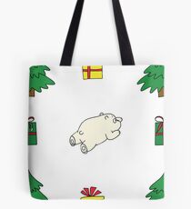 Cute teddie on white Tote Bag
