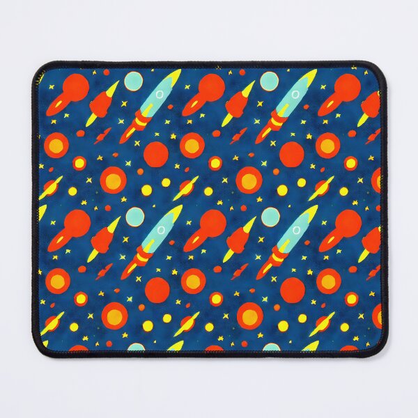 Item preview, Midcentury Modern Pattern No.13 Rockets designed and sold by laurabethlove.