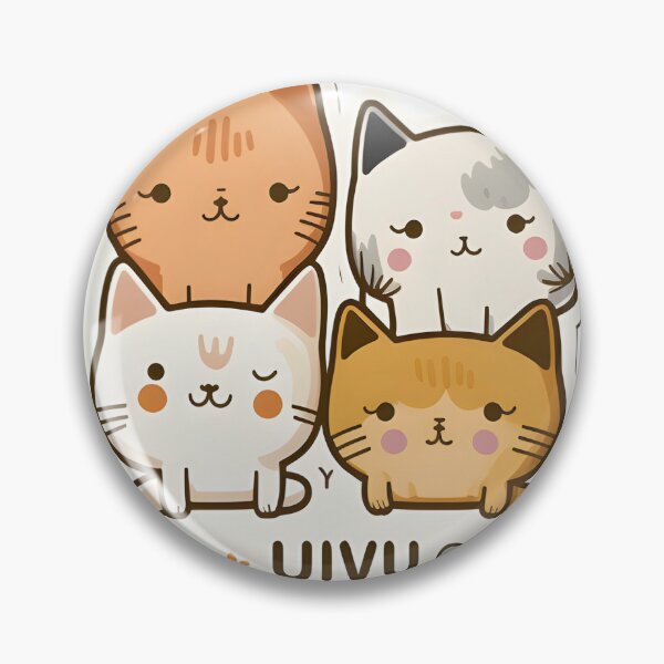 Uwu Cat Stickers Sticker for Sale by Rinomano