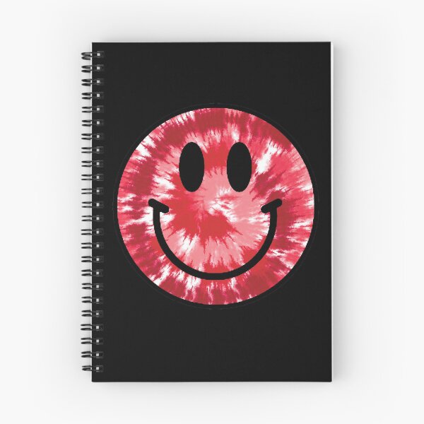 Item preview, RED TIE DYE SMILE HAPPY FACE designed and sold by MNG123.