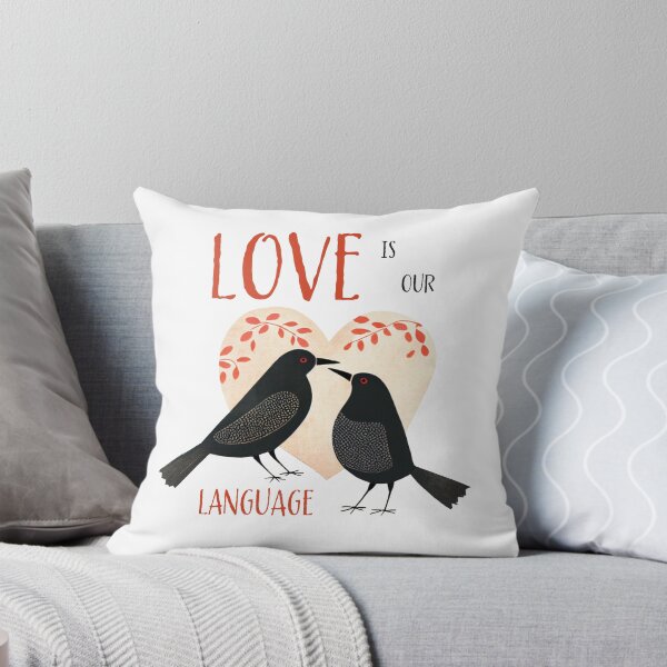 Item preview, Love bird's | Love is our language | Valentine's Day | Kissing | Love Language | Romantic | Cute Animal designed and sold by ArtPowTech.