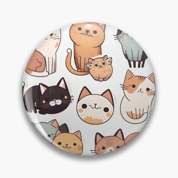 Item preview, Cool Cat Sticker Pack designed and sold by Rinomano.