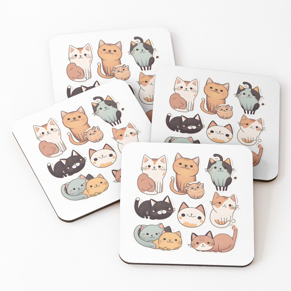 Item preview, Coasters (Set of 4) designed and sold by Rinomano.