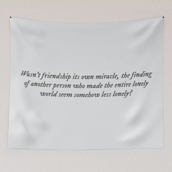 Item preview, A Little Life by Hanya Yanagihara quote designed and sold by percqbeths.
