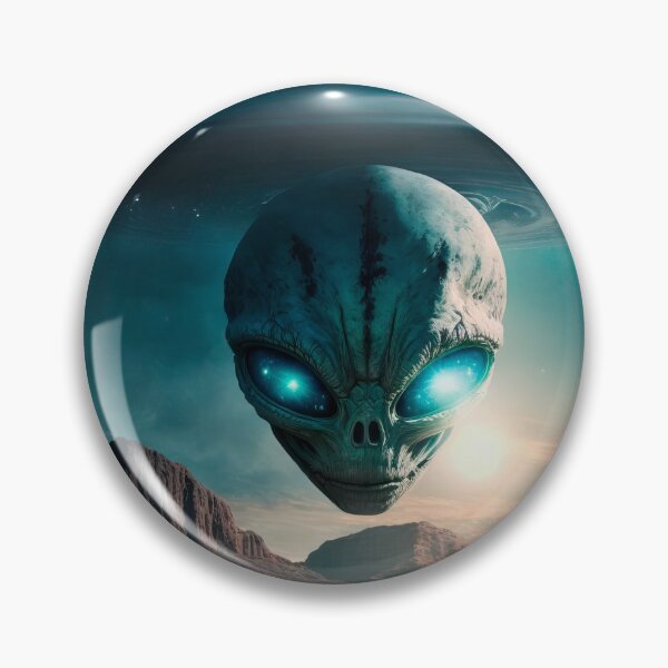 Item preview, Alien Face designed and sold by thefreezoneart.