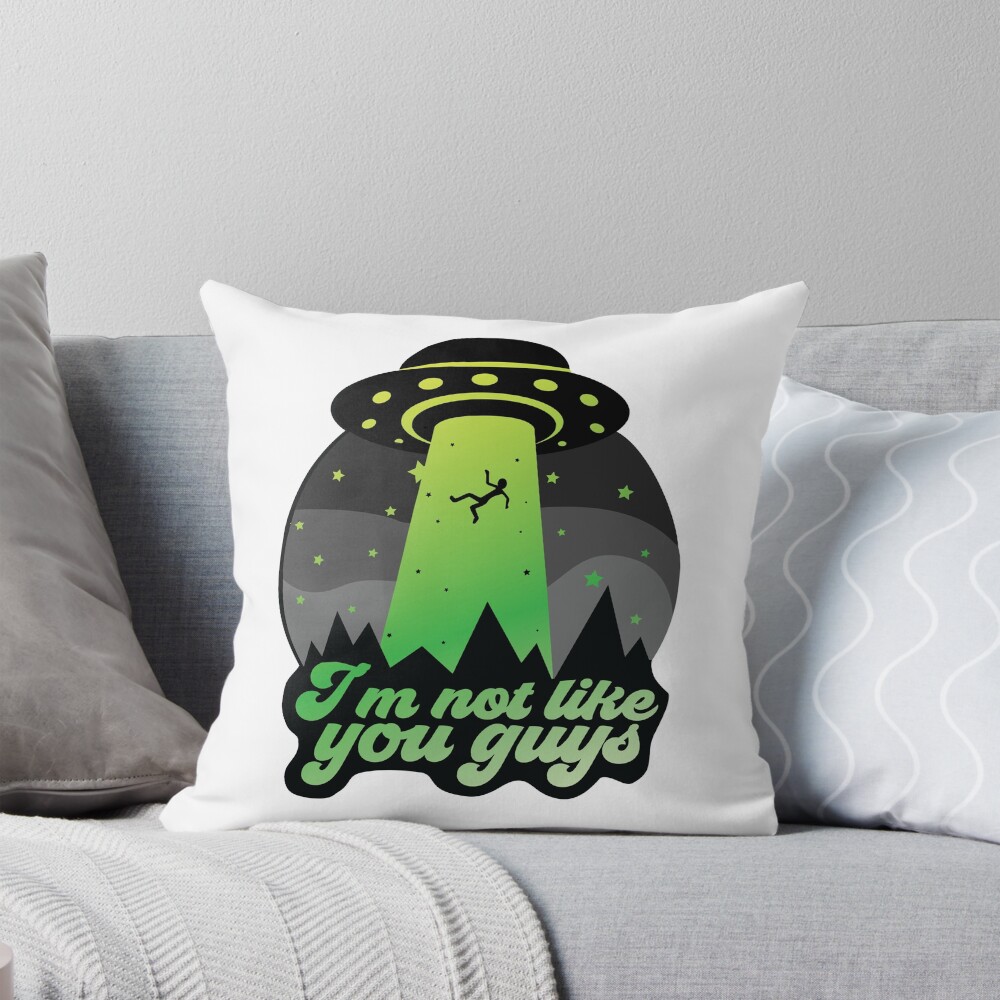 Item preview, Throw Pillow designed and sold by ExcuseMeSticker.