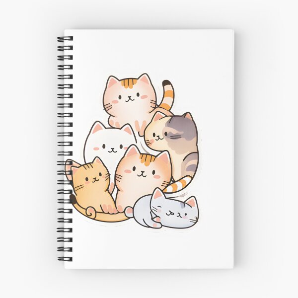 Item preview, Uwu Cute Cat Stickers designed and sold by Rinomano.