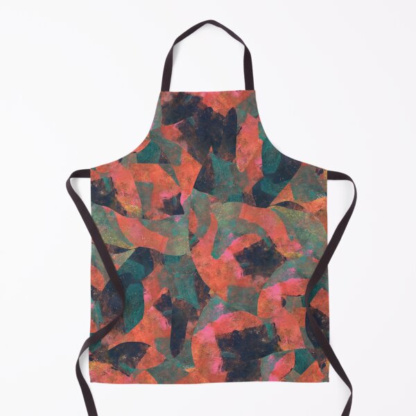 Item preview, Colorful Coral Leaves Fall from the Heavens Abstract designed and sold by ginaisarty.