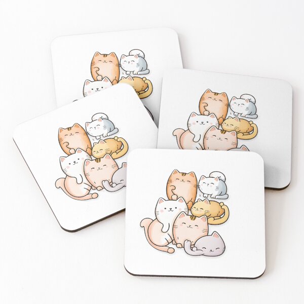 Item preview, Adorable Uwu Cat Stickers designed and sold by Rinomano.
