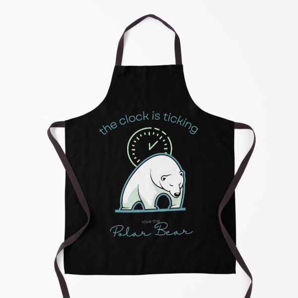 Item preview, Save The Polar Bear The Clock is Ticking Long T-shirt designed and sold by MagicWolfStar.