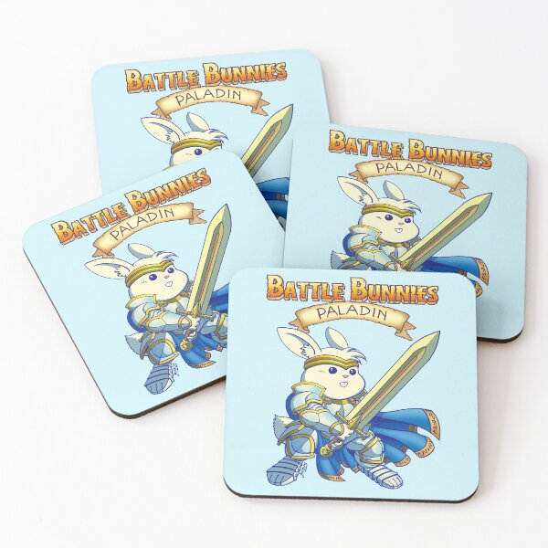Item preview, Battle Bunnies Paladin w Logo designed and sold by Rubus.