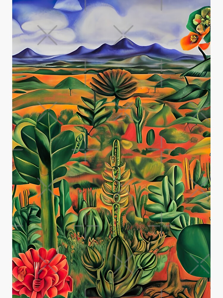 frida kahlo landscape