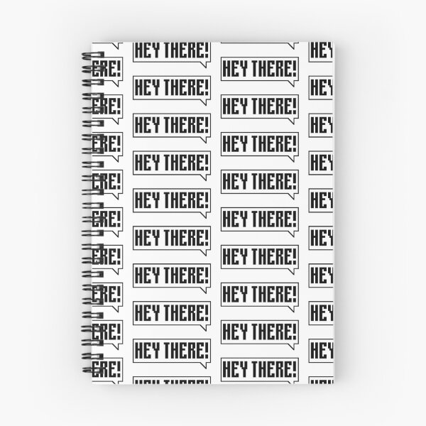 Item preview, Hey there! - black designed and sold by Univers Gifts.