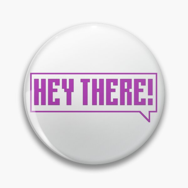 Item preview, Hey there! - purple designed and sold by Univers Gifts.