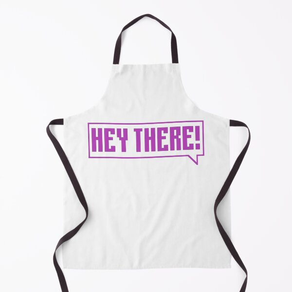 Item preview, Hey there! - purple designed and sold by Univers Gifts.