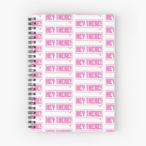 Item preview, Hey there! - pink designed and sold by Univers Gifts.