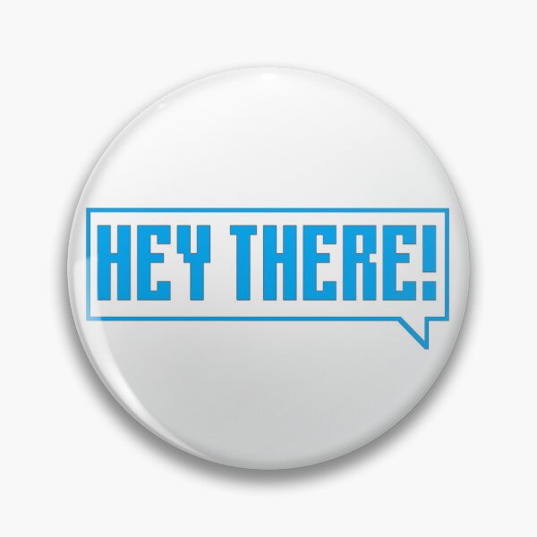 Item preview, Hey there! - blue designed and sold by Univers Gifts.