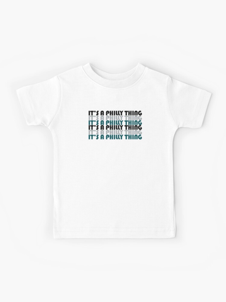 Printify Grip It & Rip It Kids T-Shirt | Philadelphia Baseball | phillygoat 5-6T / White
