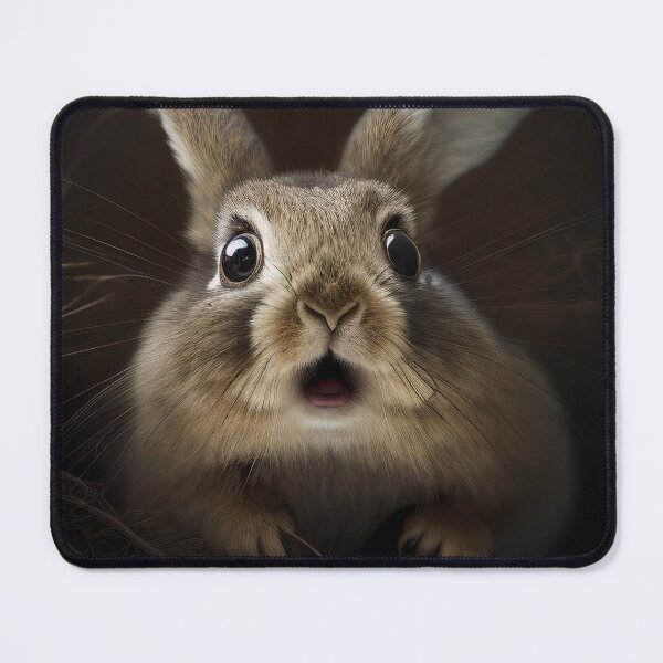 Item preview, A Shocked Rabbit designed and sold by GingerArranger.