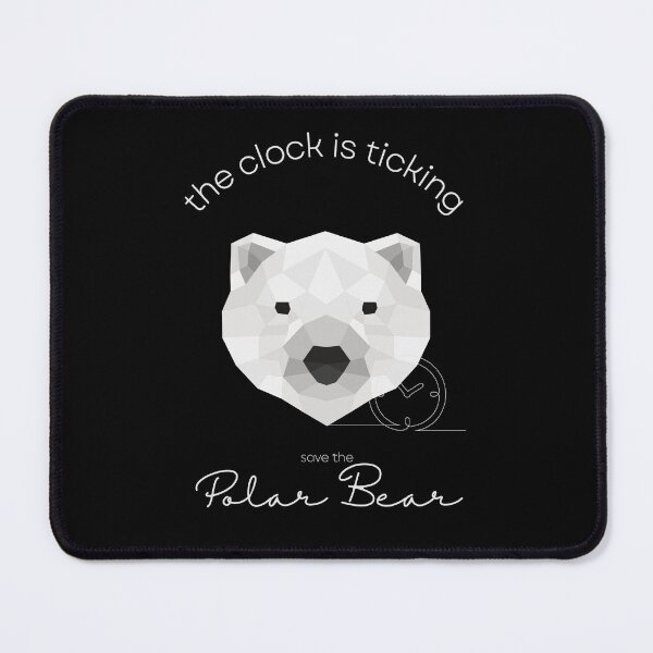 Item preview, Save The Polar Bear The Clock is Ticking Comforter designed and sold by MagicWolfStar.