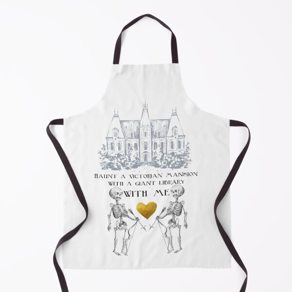 Item preview, Funny Dark Academia Gothic Valentines Haunt a Victorian Mansion with a Library With Me designed and sold by Monica Laipple.
