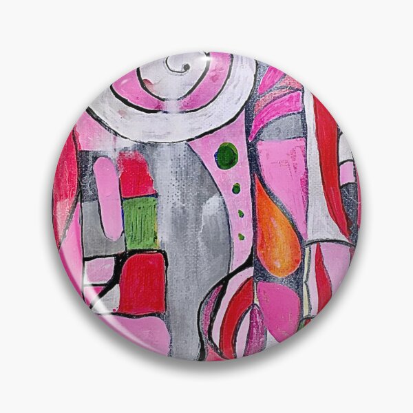 Item preview, RASPBERRY CIRCUS ABSTRACT PAINTING designed and sold by EllieMonroe.