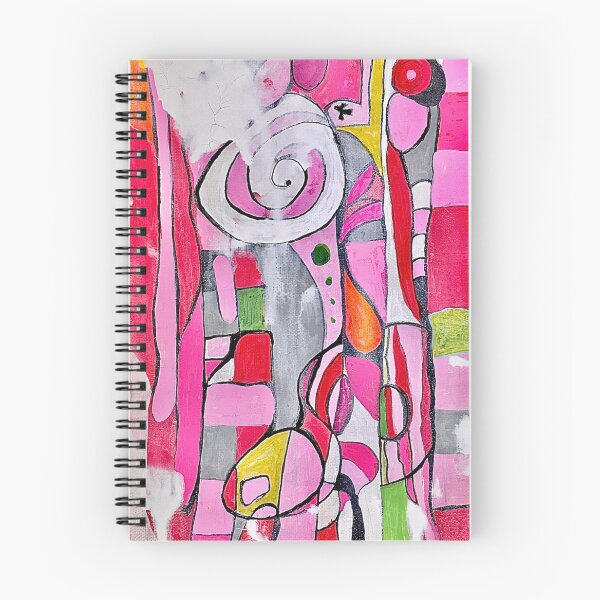 Item preview, RASPBERRY CIRCUS ABSTRACT PAINTING designed and sold by EllieMonroe.