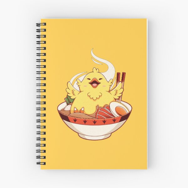 Aperçu de l'œuvre Chocobo Ramen Moelleux Final Fantasy créée et vendue par NEOFO.