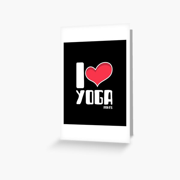 Valentine's Day Cards Yoga Leggings