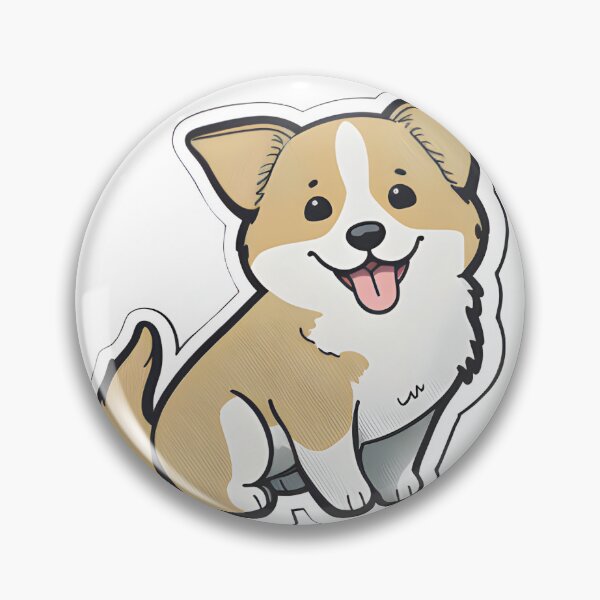 Item preview, Funny Derpy Doggo Stickers designed and sold by Rinomano.