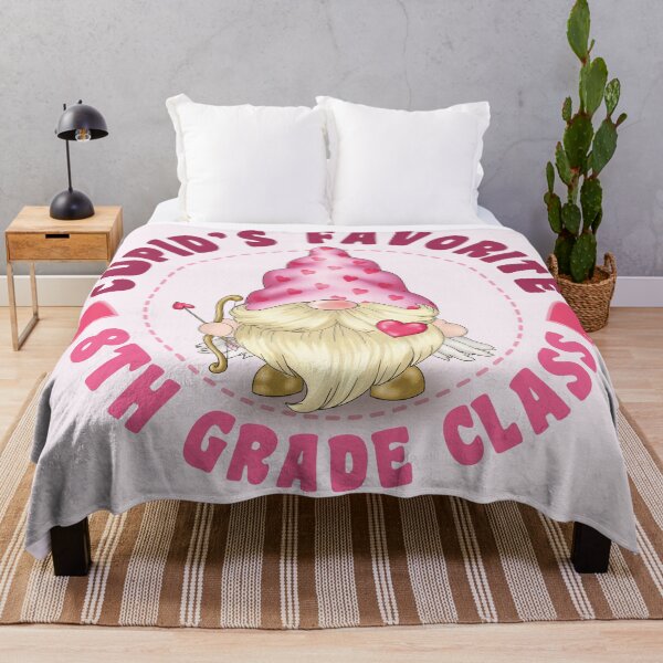 Item preview,  Cupid's Favorite  8th class ( USA Spelling) - Pink gnome design for Valentines Day! designed and sold by TaraGbear.